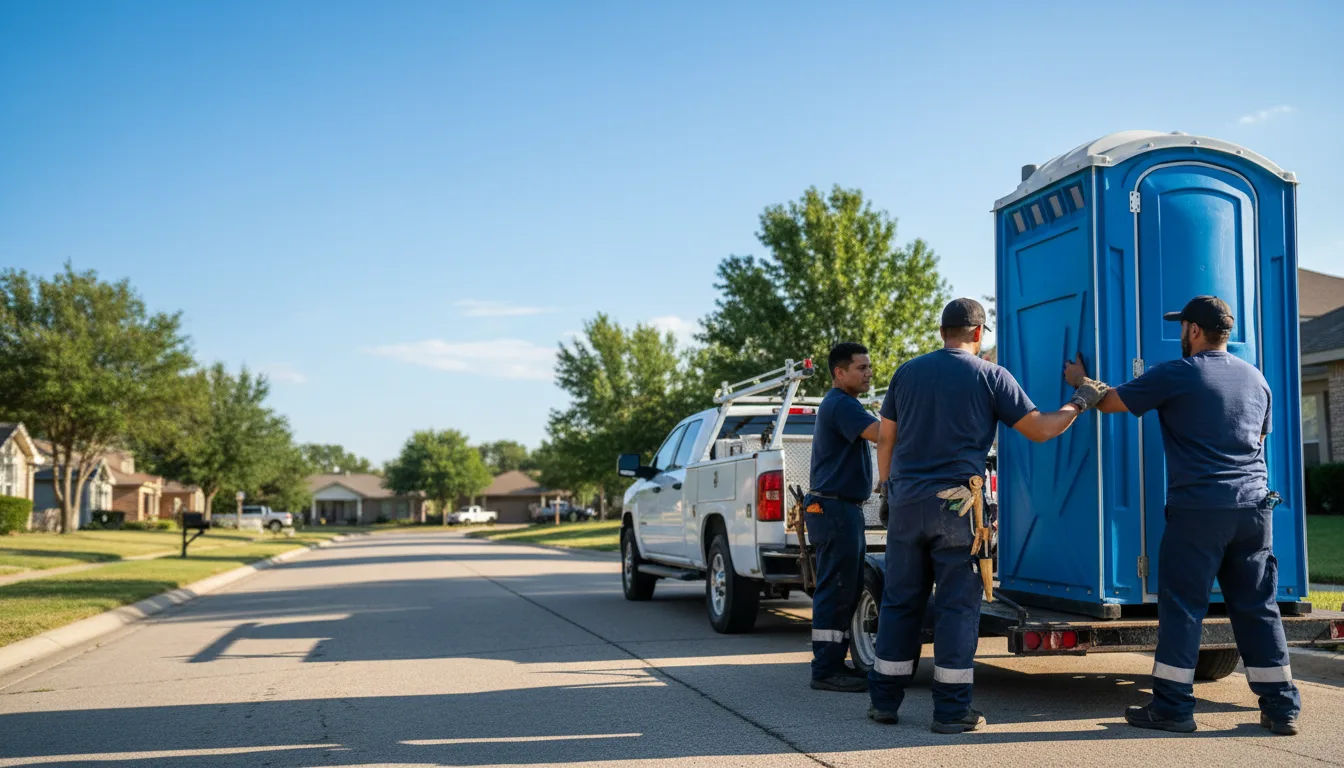 Portable Toilet Rental in Shreveport, LA near me